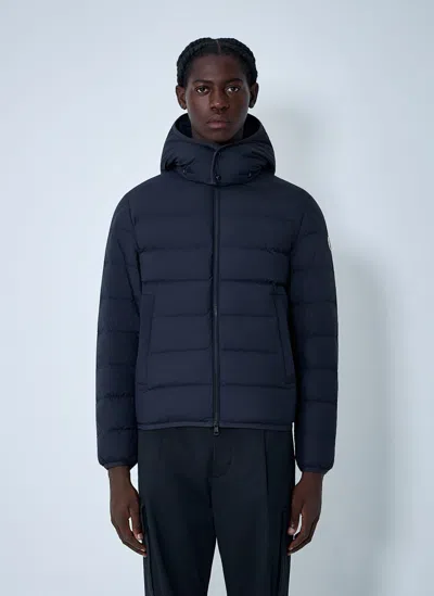 Moncler Montbrocq Hooded Jacket In Blue