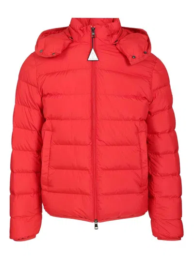 MONCLER MONTBROCQ JACKETS RED