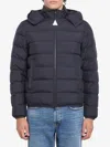 Moncler Men Montbrocq Short Down Jacket In Blue