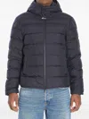 Moncler Men Montbrocq Short Down Jacket In Blue