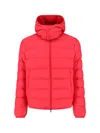 Moncler Montbrocq Puffer Jacket In Red