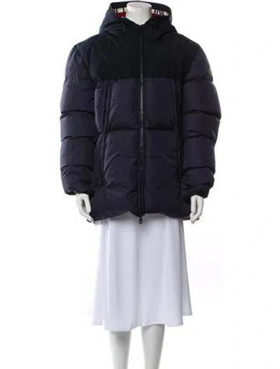 Pre-owned Moncler Montclar Down Jacket In Blue