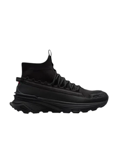 Moncler Monte Runner Sports Shoes In Black