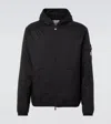 Moncler Monteynard Nylon Down Jacket In Black