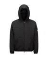 Moncler Monteynard Nylon Down Jacket In Black