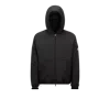 Moncler Doudoune Courte À Capuche Monteynard In Black