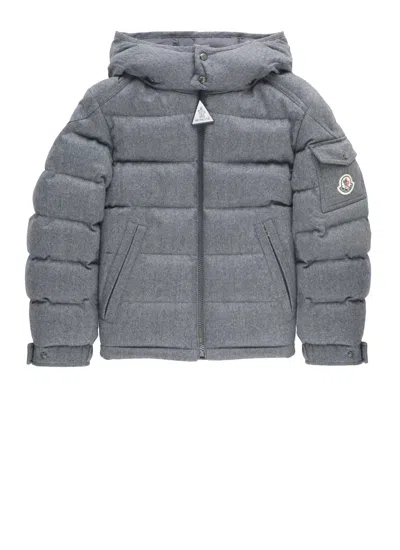 Moncler Kids' Montgenevre Down Jacket In Gray