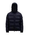 Moncler Men Montgenevre Virgin Wool Down Jacket In Blue