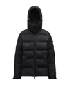 Moncler Montgetech Short Down Jacket In Black