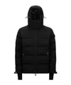Moncler Montgetech Ski Down Jacket With Hood In Black