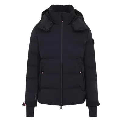Moncler Montgetech Hooded Insulated Ski Jacket In Blue