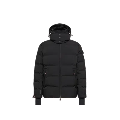 Moncler Montgetech Hooded Insulated Ski Jacket, Men, Black, Size: 4