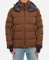 Moncler Montgetech Down Jacket In Brown