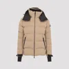 Moncler Grenoble Montgetech Hooded Padded Quilted Shell Ski Jacket In Neutral
