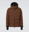Moncler Grenoble Wintercoat In Brown