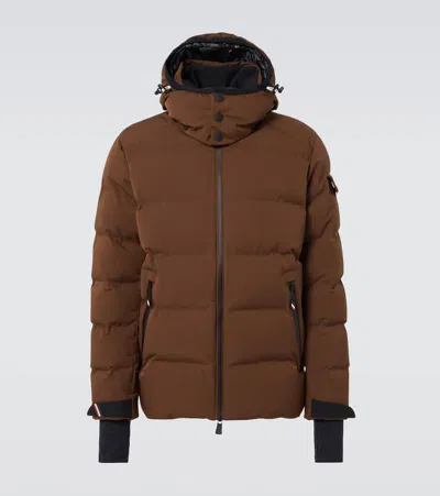 Moncler Grenoble Wintercoat In Brown