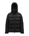 Moncler Montgetech Short Down Jacket In Black