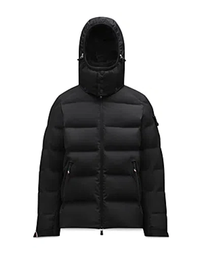 Moncler Montgetech Short Down Jacket In Blue