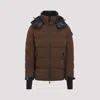 Moncler Grenoble Wintercoat In Brown