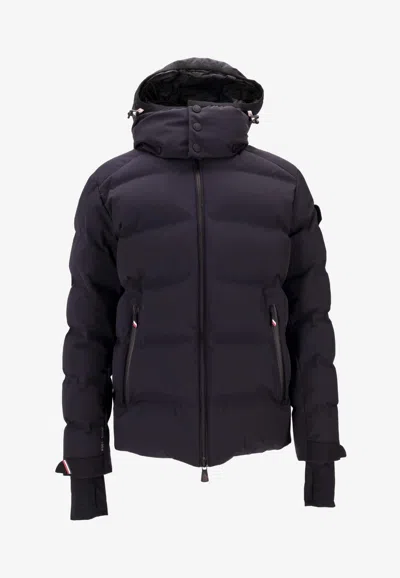 Moncler Montgetech Zip-up Jacket In Blue