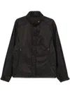 Moncler Jacket Lightweight High Collar In Black