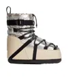 Moncler Moon Boot X  Grenoble Icon Low Padded Snow Boot In Silver