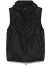 Moncler Men Moretan Nylon Vest In Black