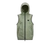 Moncler Gilet Moretan À Capuche In Green