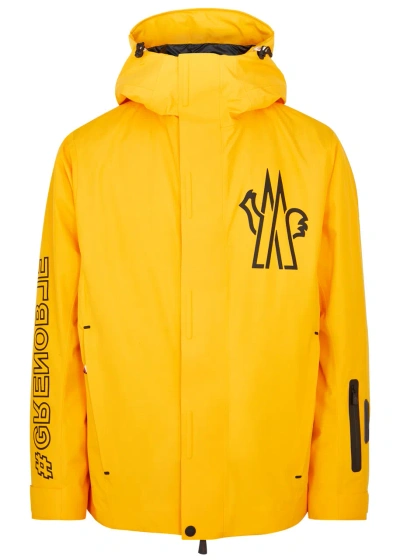Moncler Moriond Shell Ski Jacket In Yellow