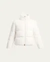 Moncler Mornas Short Down Jacket In White