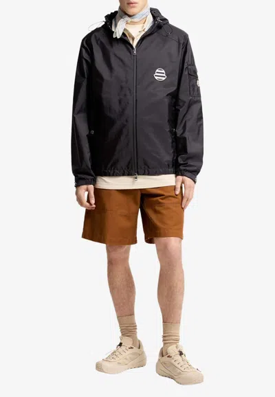 Moncler Mornay Lightweight Jacket In Blue
