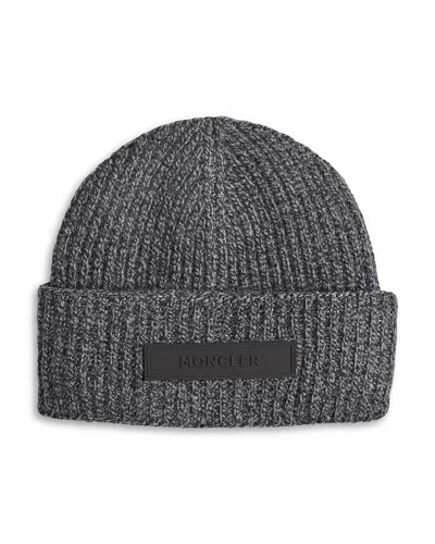 MONCLER MOULINE WOOL & CASHMERE BEANIE