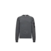 Moncler Wool Cashmere Pocket Sweater In Gray