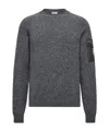 Moncler Wool Cashmere Pocket Sweater In Multi