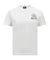 Moncler Mountain-logo T-shirt In White