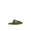 Moncler Mon Pocket Slippers In Vert
