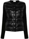 Moncler Multi-panel Design Jacket In Black