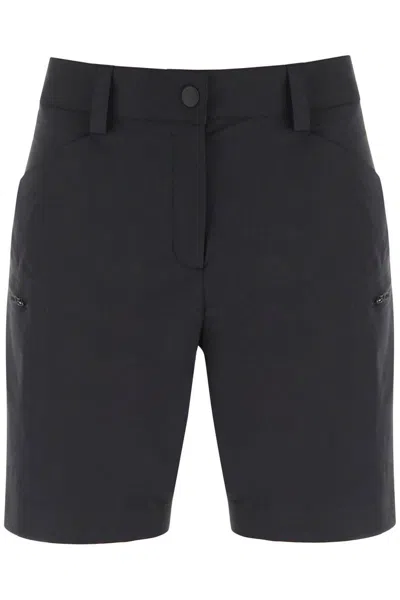 Moncler Grenoble Multi-pocket Technical Shorts In Black
