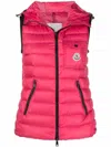 Moncler Glyco Padded Sleeveless Gilet In 542