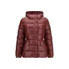 Moncler Multicolor Goose Down Full-length Jacket In Red