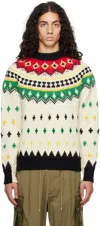 Moncler Tricot Sweater In Multi