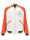 Moncler X Mercedes-benz By Nigo Satet Reversible Satin Bomber