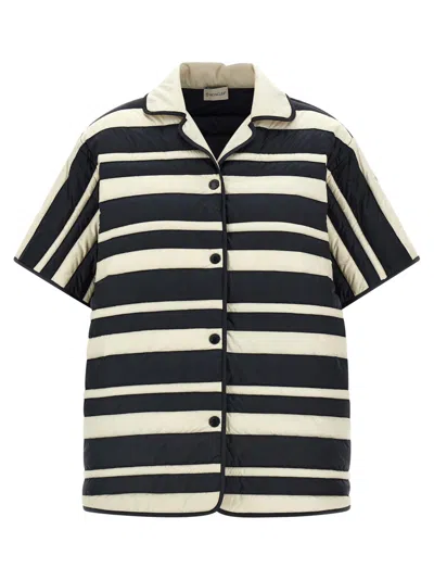 MONCLER MULTICOLOR STRIPED SHIRT