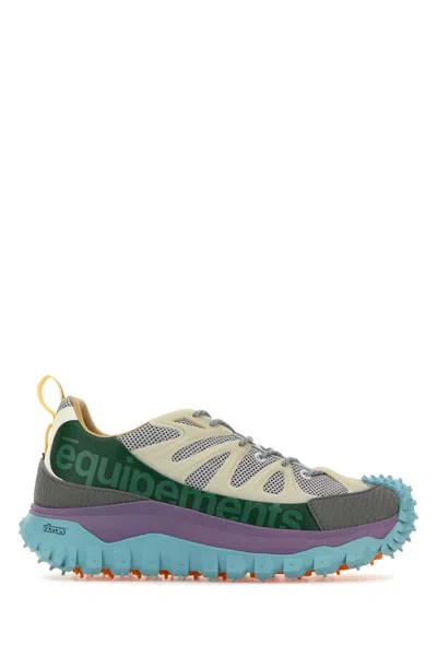 Moncler Multicolor Trailgrip Amoeba Sneakers In Multicoloured