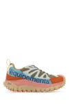 Moncler Chunky Sole Mesh Panels Pull Tab Sneakers In P97