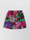 Moncler Multicoloured Cotton Poplin Shorts