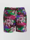 Moncler Multicolor Printed Swim Shorts