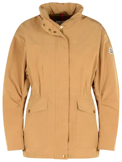 Moncler Nades Beige Polyester Blend Jacket