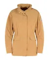 Moncler 'nades' Beige Polyester Blend Jacket