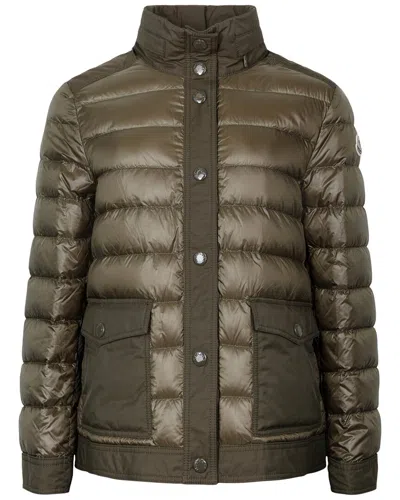 Moncler Najan Down Jacket In Brown